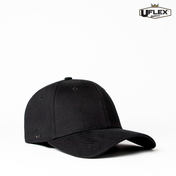 UFlex Adults Pro Style 6 Panel Fitted Cap Thumbnail